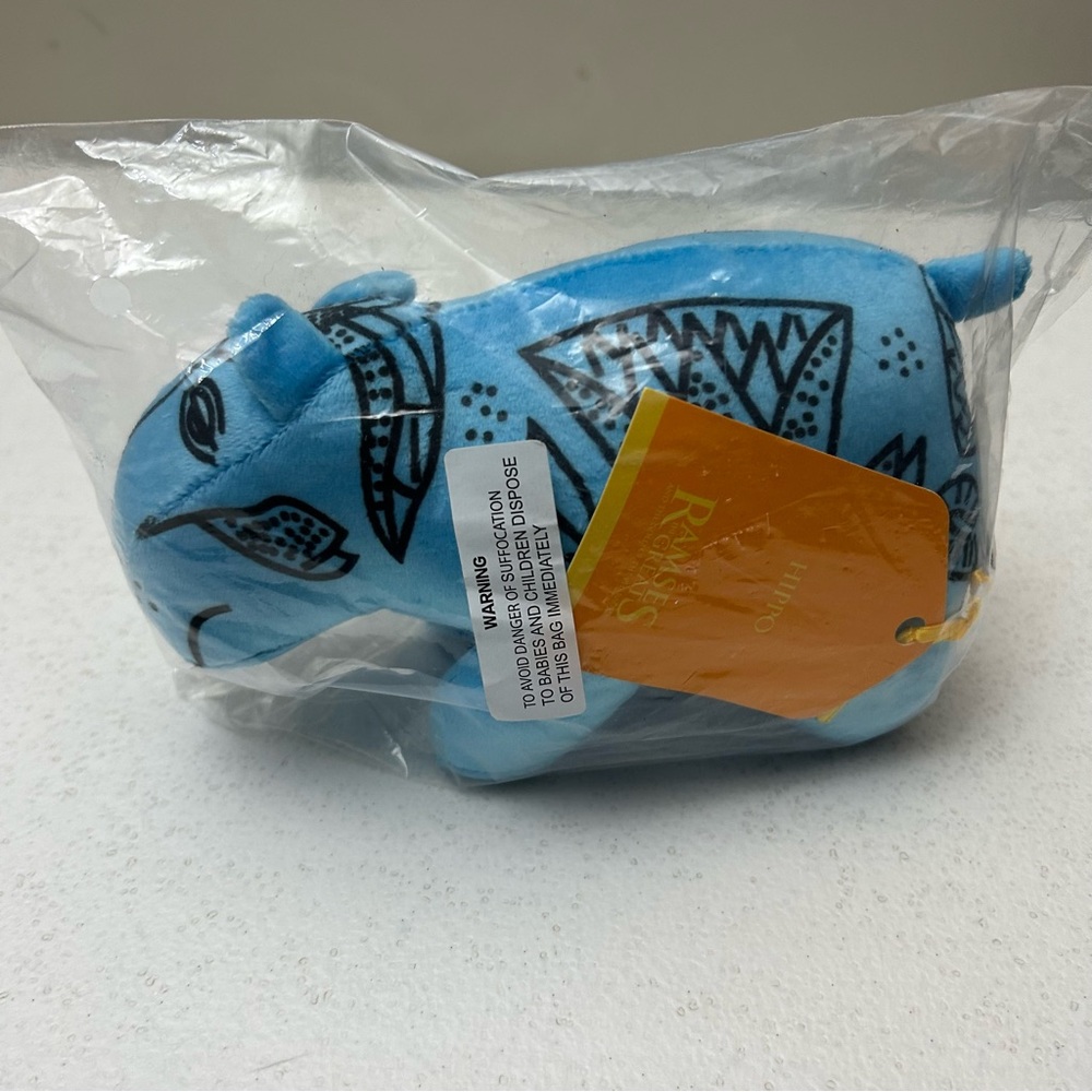 Louvre Museum William The Hippo Plush Blue Ramses The Great